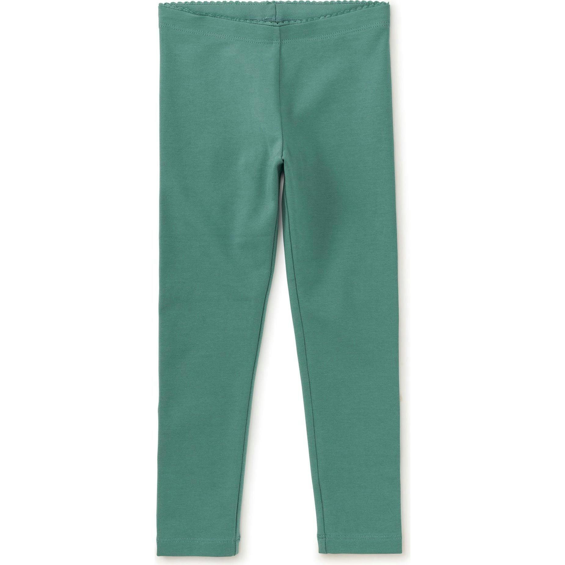 Solid Leggings, Green