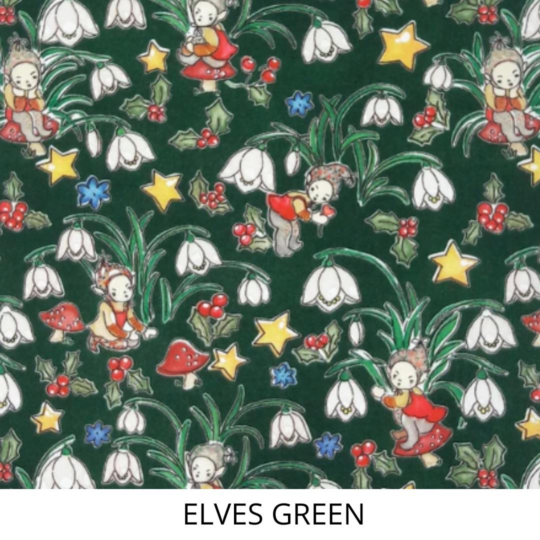 Liberty of London Christmas children's personalised classic pyjamas - pink