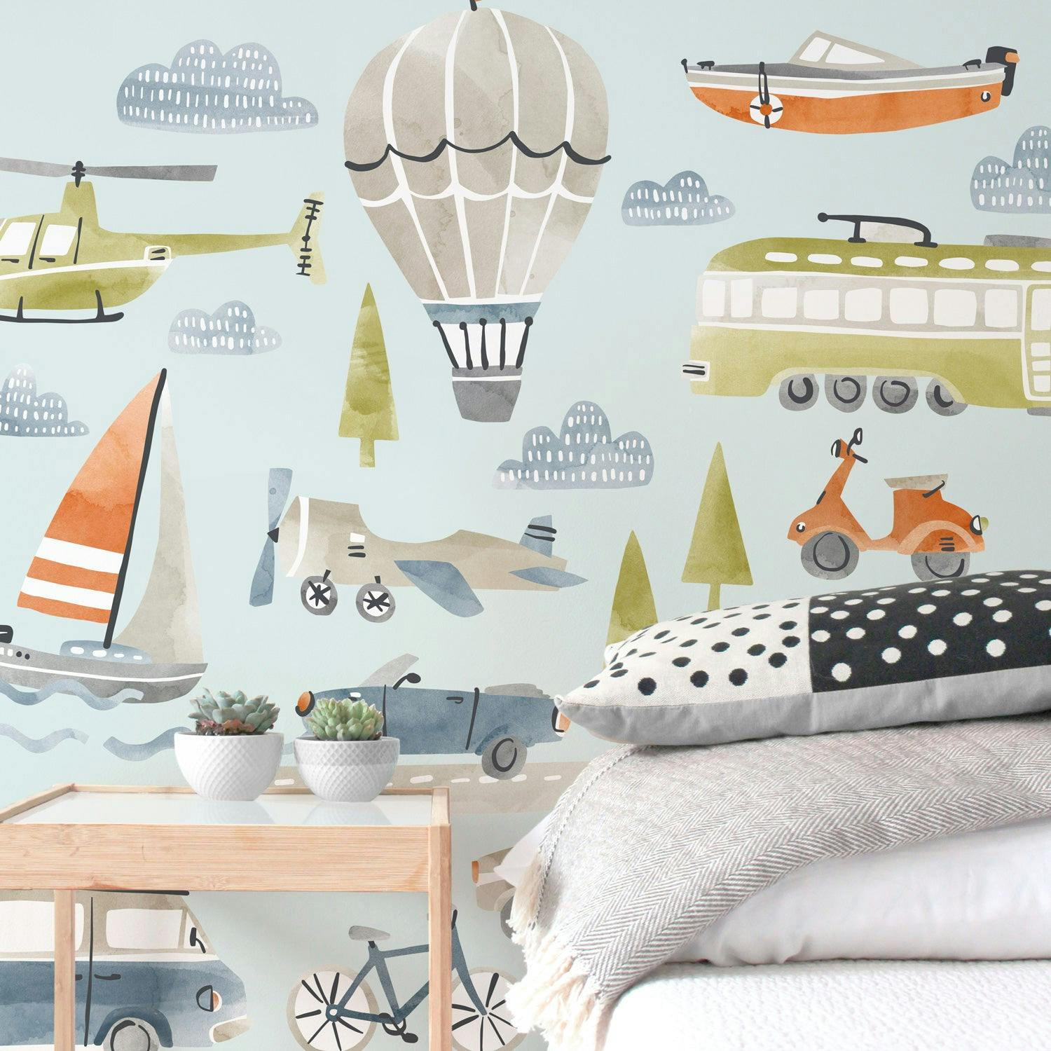 Away We Go Kit • Medium • Peel-and-Stick Wall Decals