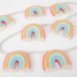 Felt Rainbow Garland