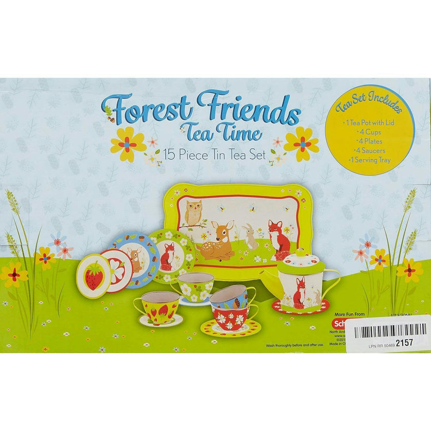 Schylling Forest Friends Tea Time Set for Kids