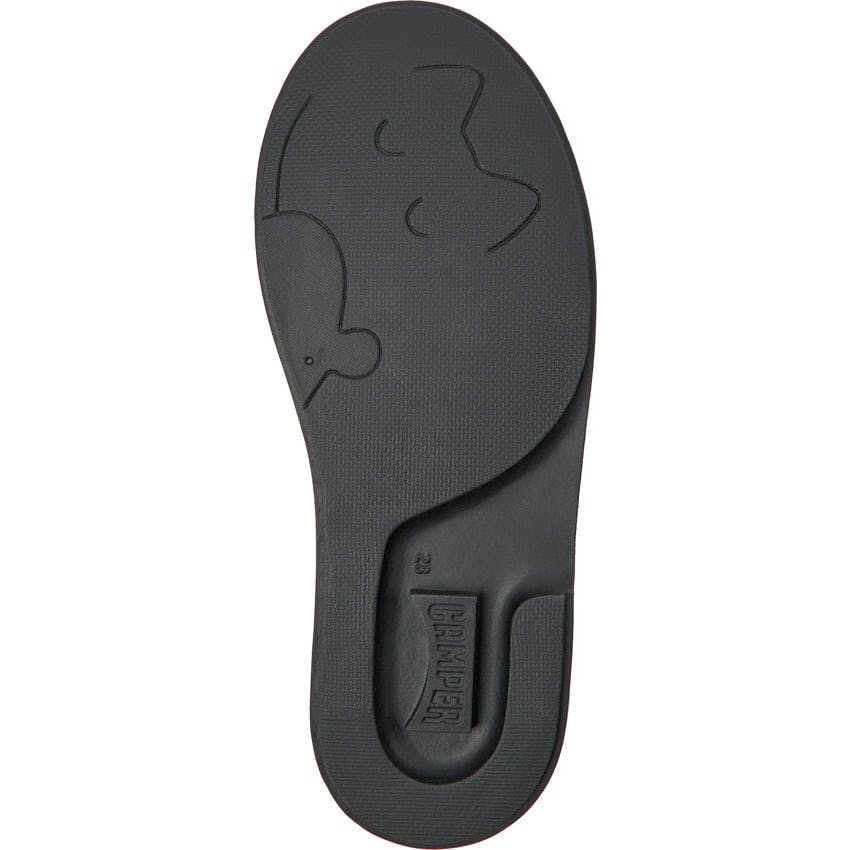 Duet Twins Leather Mary Jane Shoes, Black