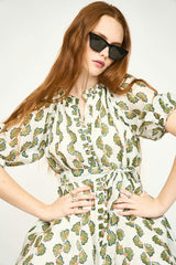 Somerset Dress in Dill Orchard Road