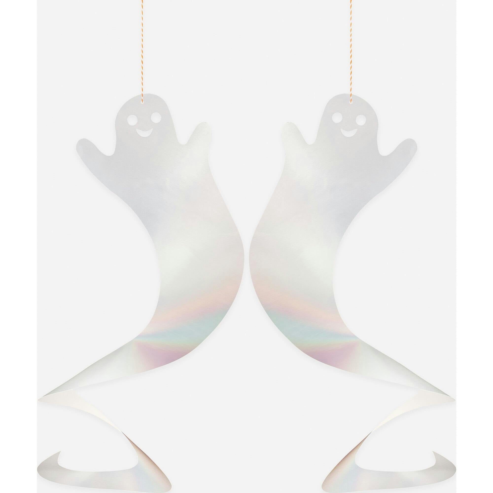 Spinning Ghost Decorations