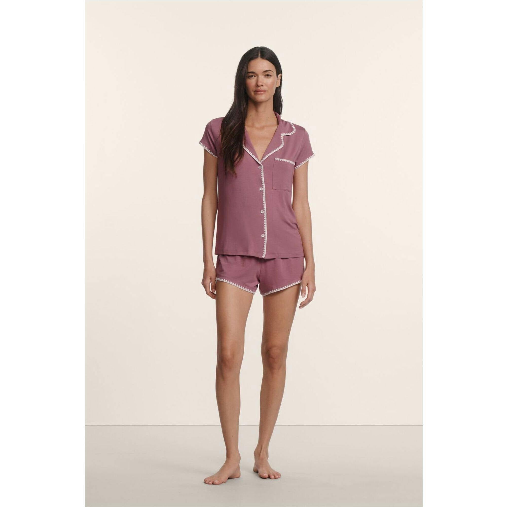 Frida TENCEL™ Shortie PJ Set, Purple
