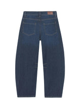 Lilia Relaxed Barrel Jeans | Deep Water