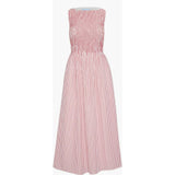 The Cosima Nap Dress - Red Ticking Stripe