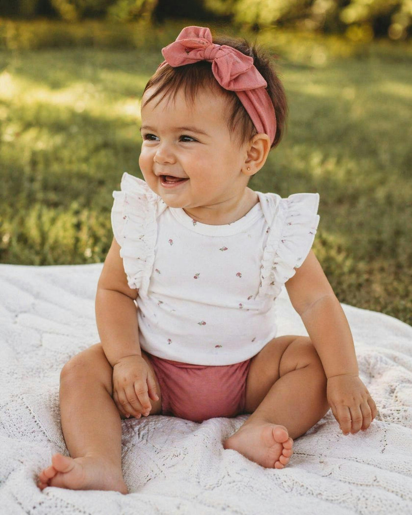 Ruffle Onesie & Bloomers Set