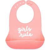 Girls Rule Wonder Bib