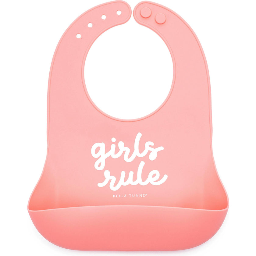 Girls Rule Wonder Bib