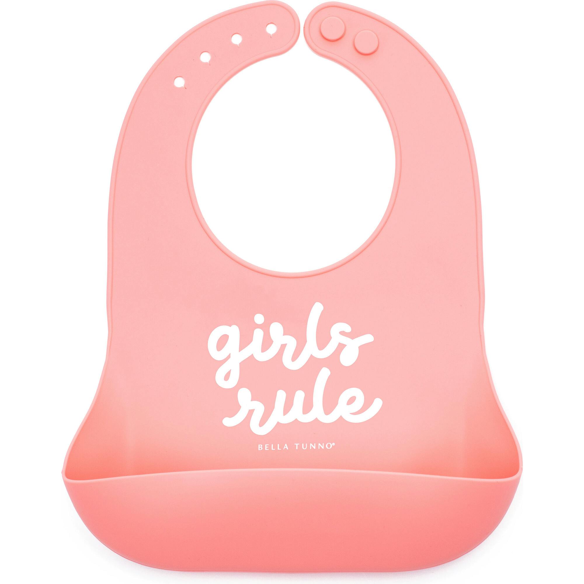 Girls Rule Wonder Bib