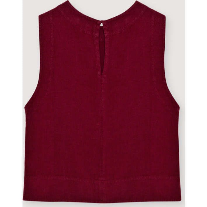 Melissa Woman Top Crimson Wine