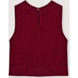 Melissa Woman Top Crimson Wine