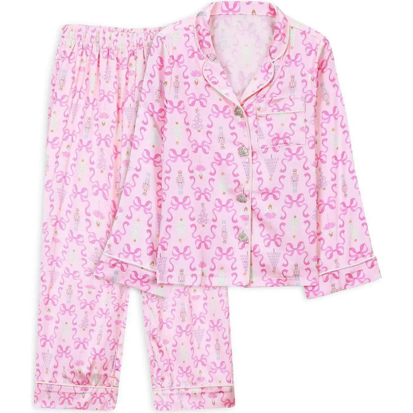 Nutcracker Long Sleeve Pajama Pant Set