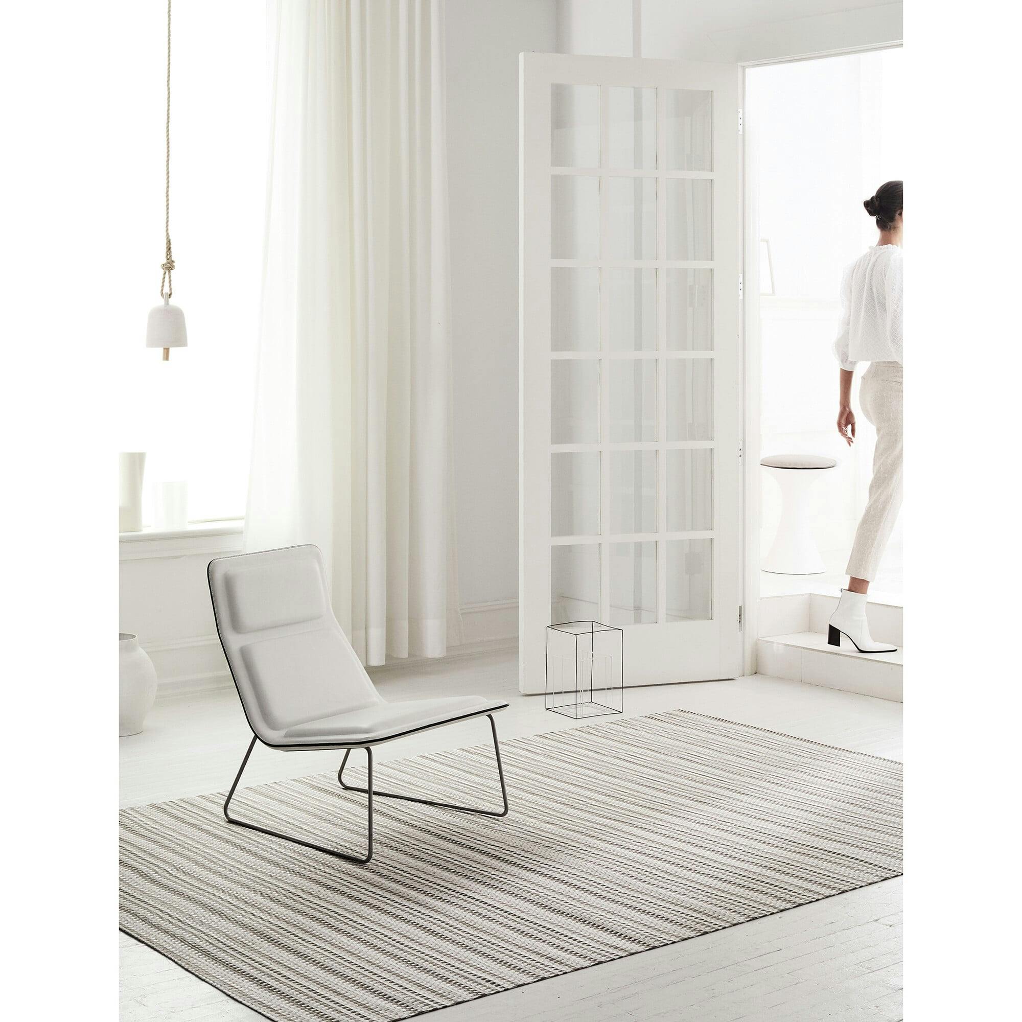 Heddle Floor Mat, Grey