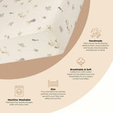 Cove Sea Life Cotton Fitted Crib Sheet