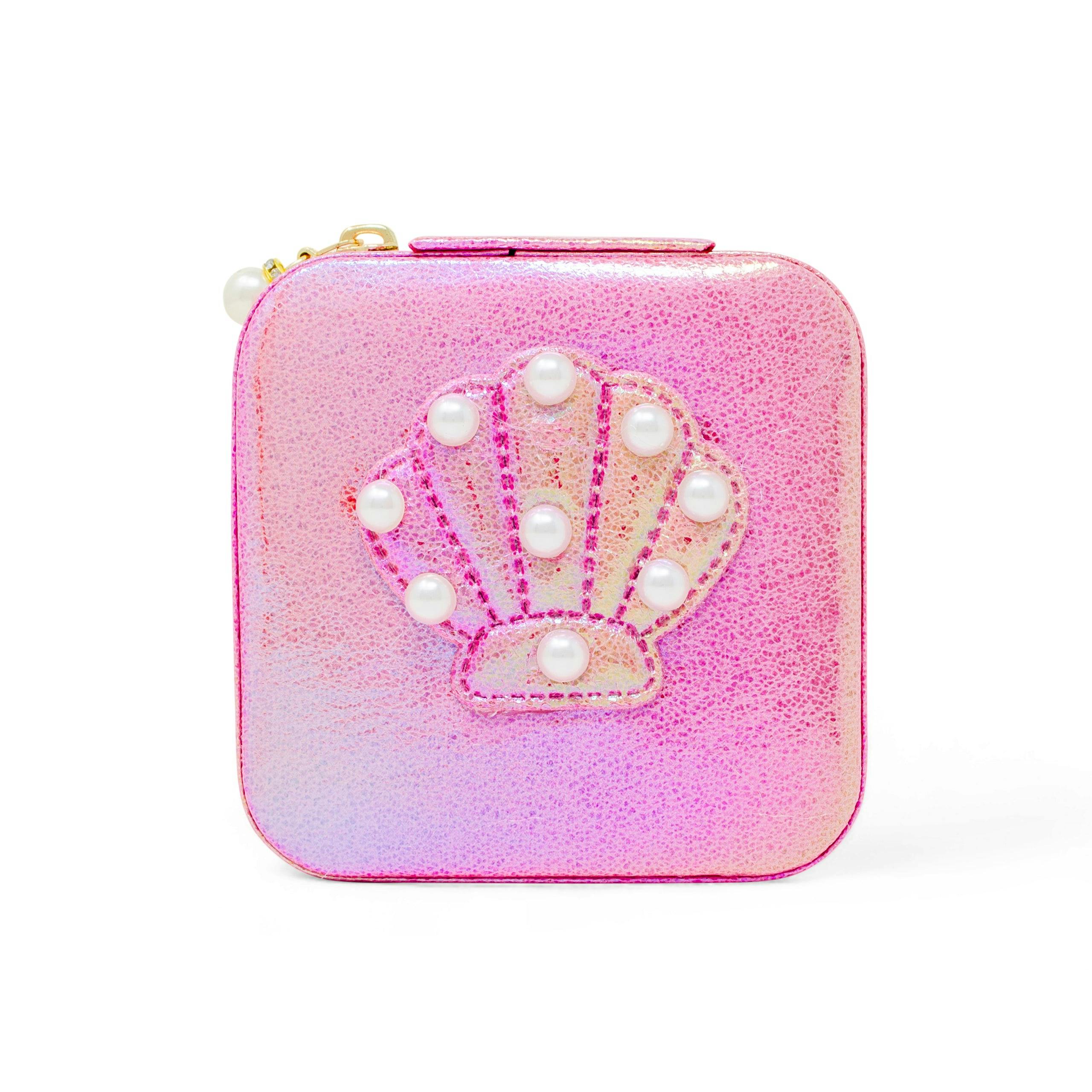 Girl's Mermaid Seashell Pearl Jewelry Box