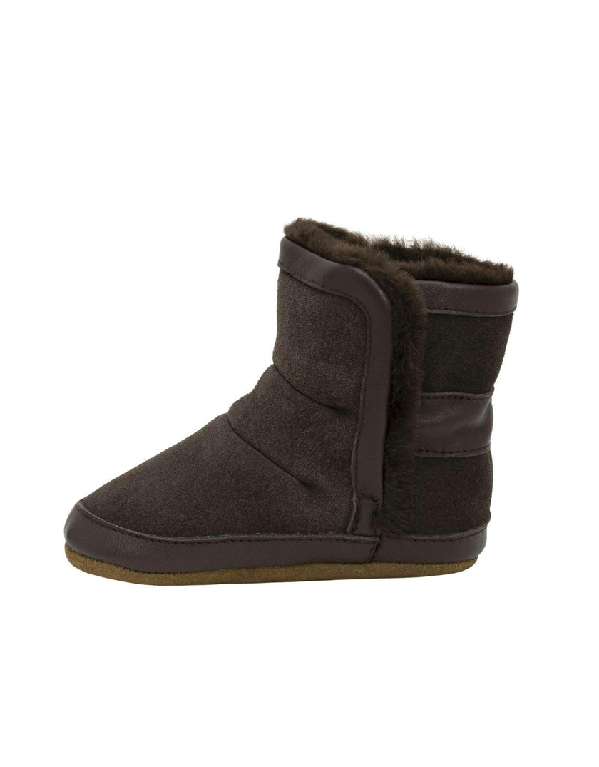 Cozy Cuff Brown Soft Sole Boot