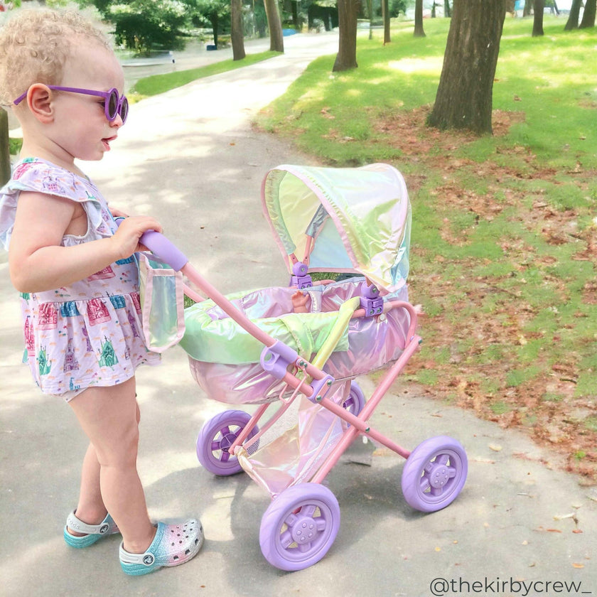 Olivia's Little World - Magical Dreamland Baby Doll Deluxe Stroller