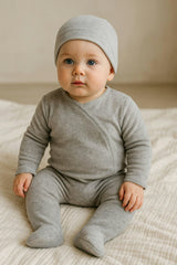 Velour Wrap Footie