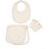 Bib/Mittens/Burp Cloth Set