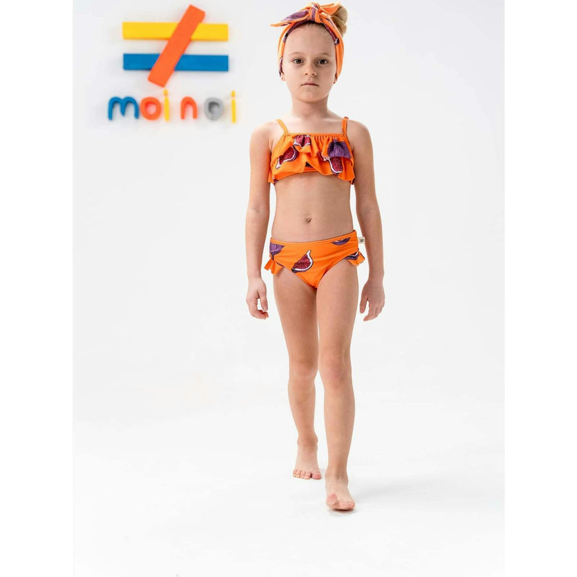 Coconut Print Two Piece Swimsuit