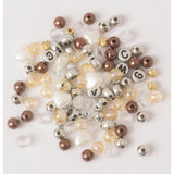 Heroine Metallic Letter Bead DIY Stretch Bracelet Kit with Dagger Charm