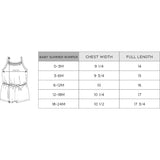Baby Summer Romper Desert Rose Flora