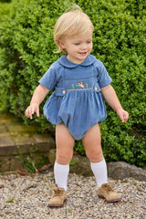 Smocked Daniel Bubble - Flying Mallard
