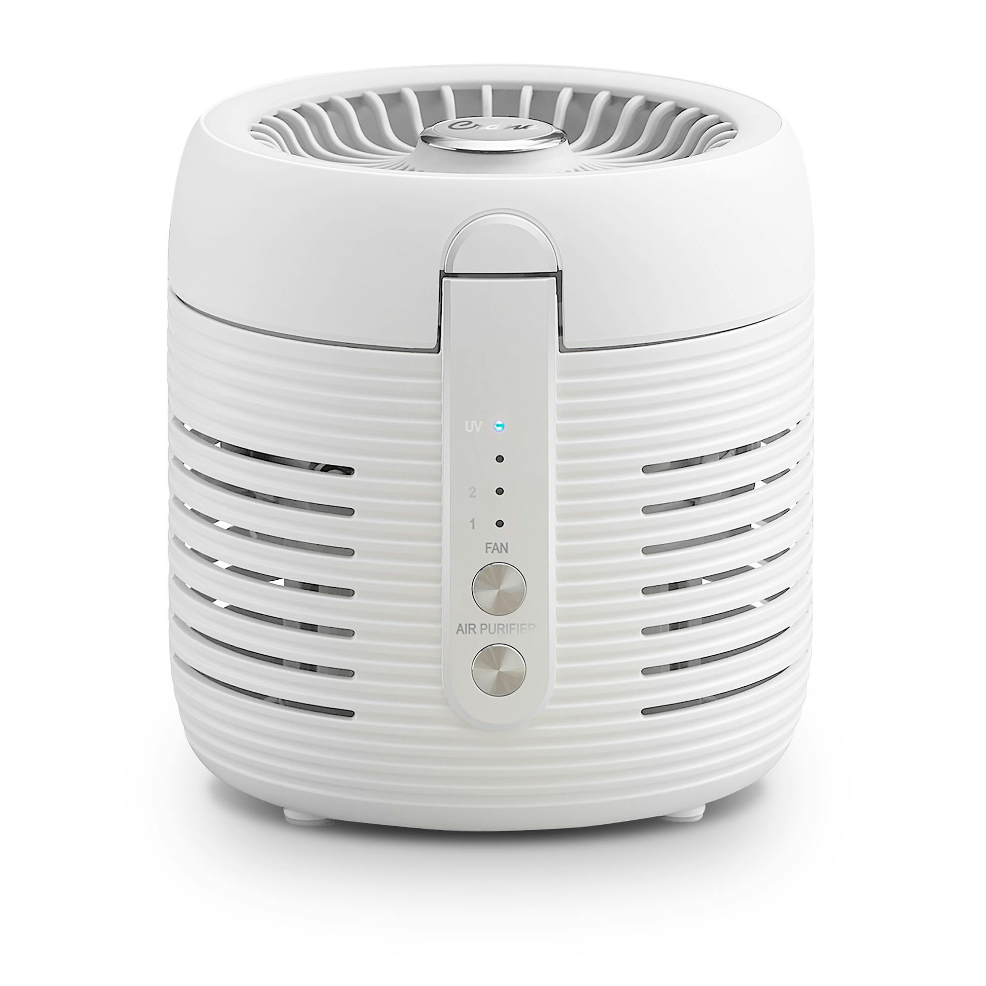 2-In-1 Desk Top Air Purifier & Fan - With HEPA Filter