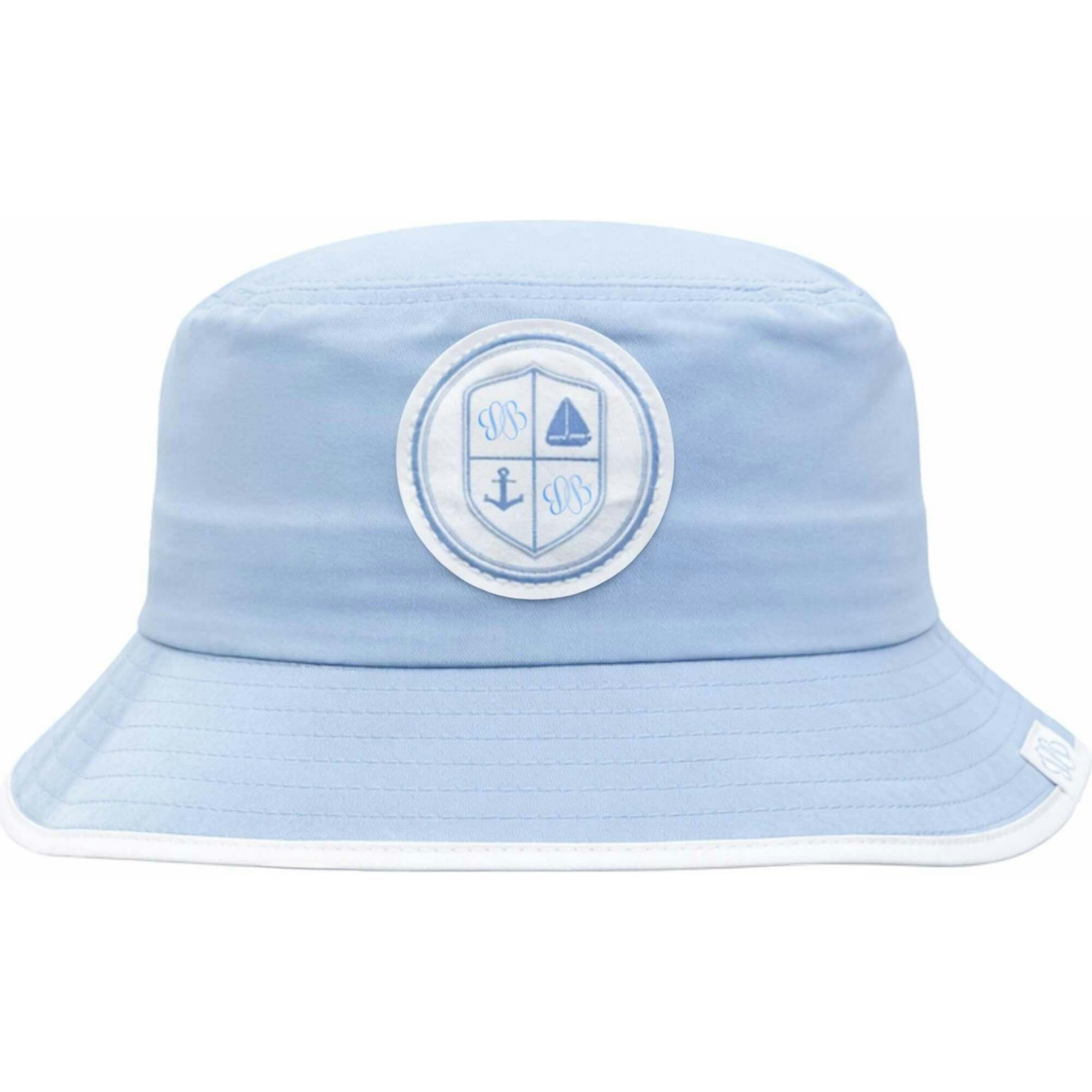 Coastal Crest Bucket Hat, Blue