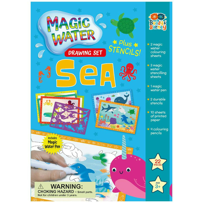Magic Water Drawing Set: Sea