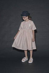 Anchor Dress Cream & Light Apricot