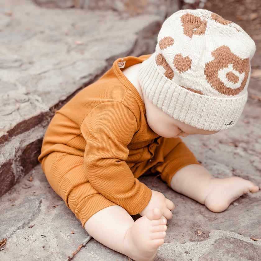 Baby Ollie Jacquard Beanie Hat