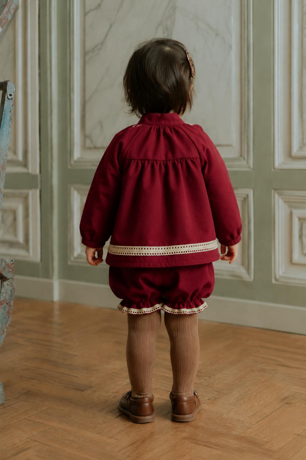 Riva baby dress and bloomer