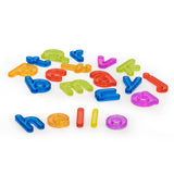 Translucent Lowercase Letters 76 pcs