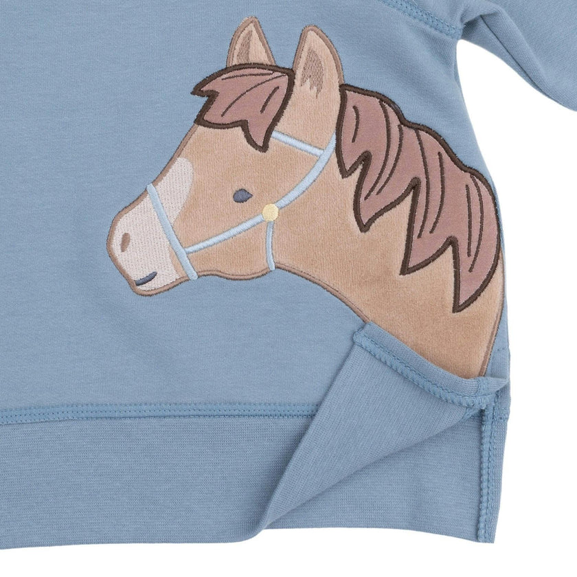 Horse Head - Raglan Sweatshirt