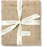 Organic Cotton Pointelle Baby Blanket