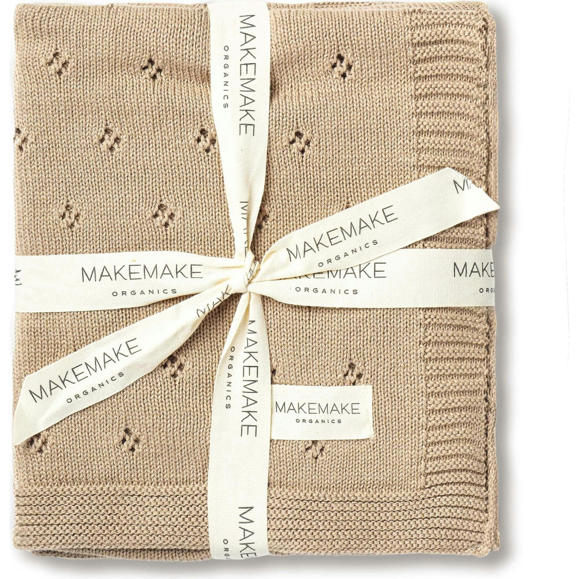 Organic Cotton Pointelle Baby Blanket