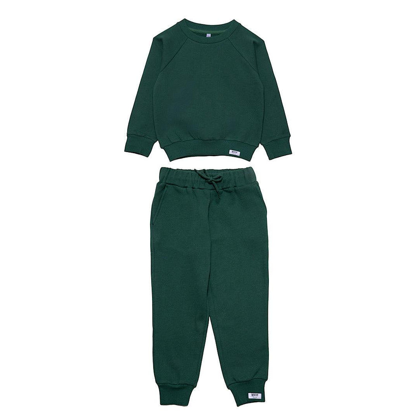 Loungewear Set in Hunter Green