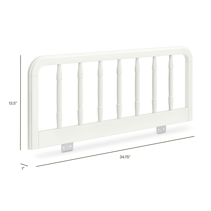 Liberty Spindle Twin/Full Bed Guardrail in Warm White
