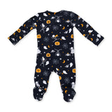 Halloween Skeleton Buddies - 2 Way Zipper Footie