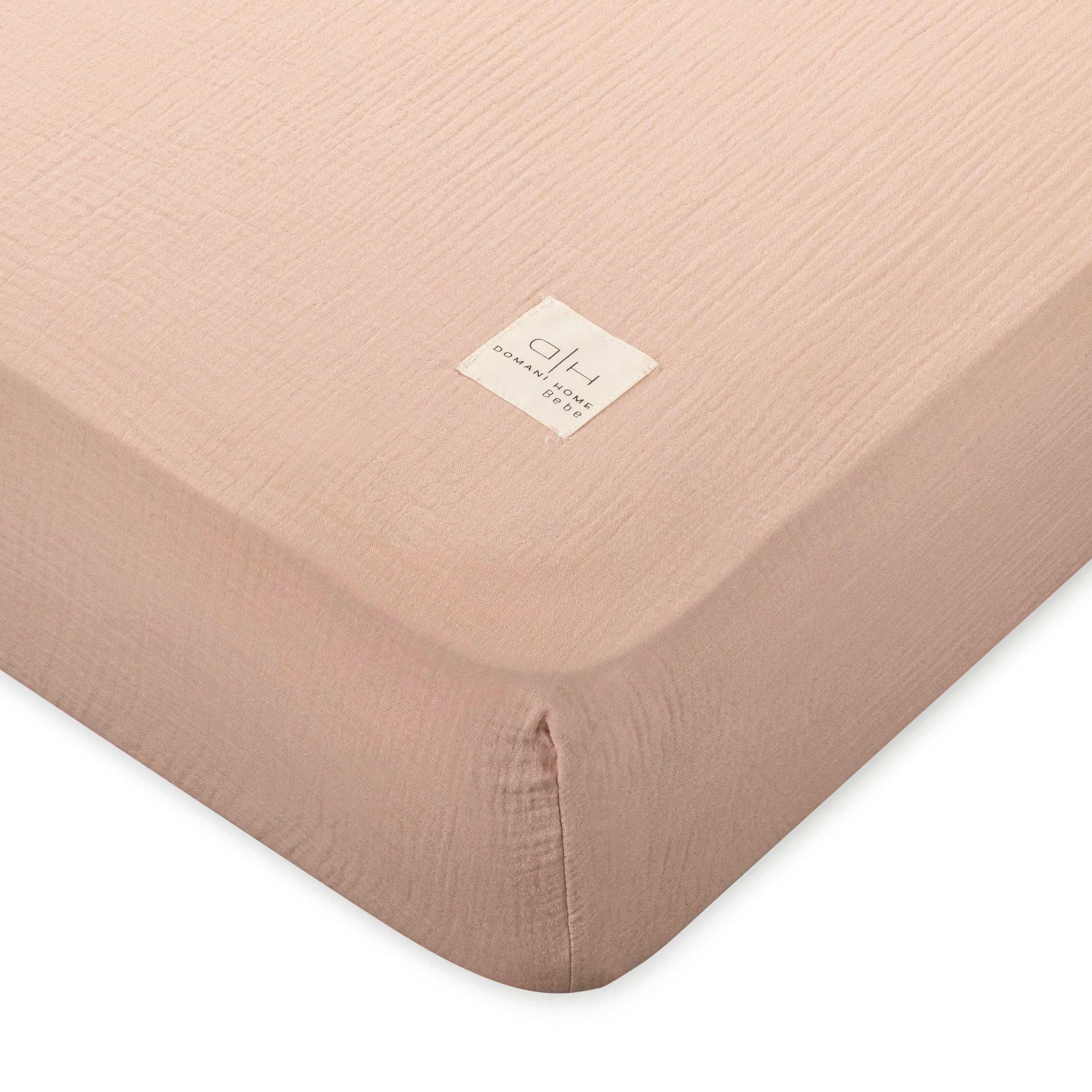Gauze Linen Crib Sheet