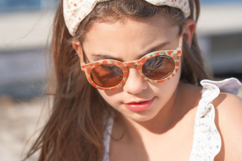 Classic | Sustainable Sunglasses | Plant-Based Bendable Polarized - Teen | 9-14 Y | Tribal Tortoise