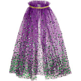 Mardi Gras Confetti Cape
