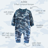 RYDER 2-Pack Romper Jumpsuit