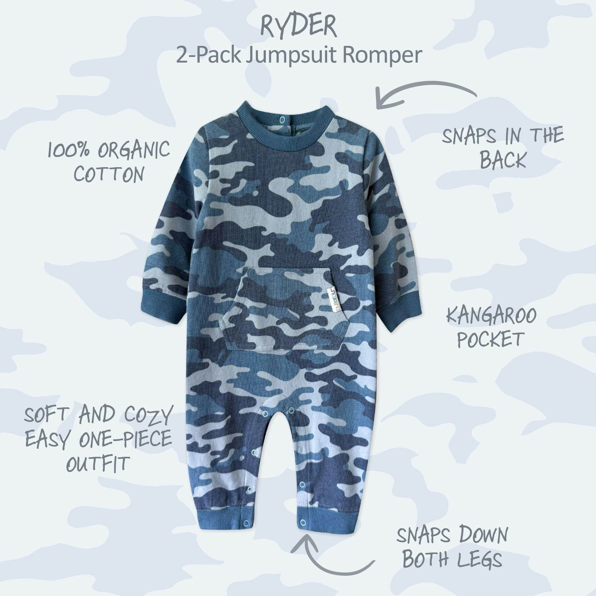 RYDER 2-Pack Romper Jumpsuit