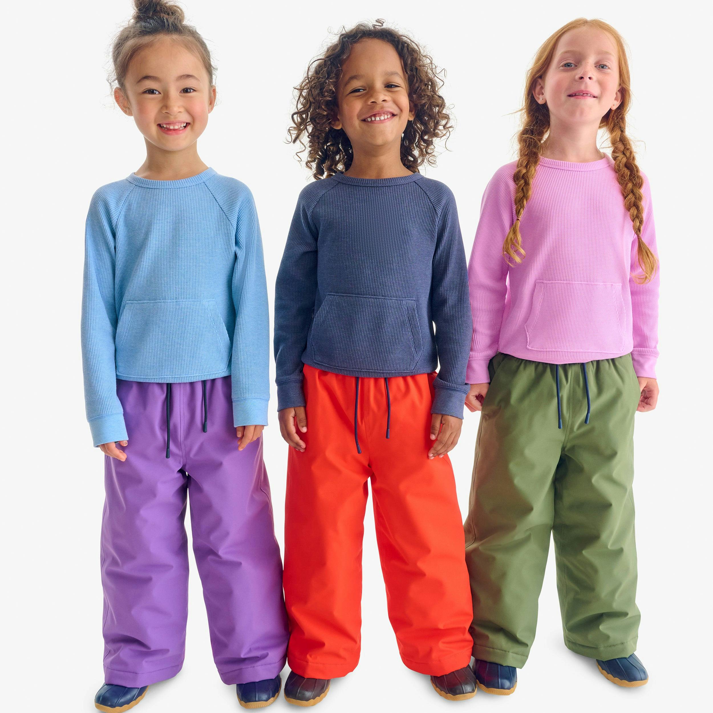 Kids weatherproof snow pant