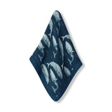 Blue Mini Lovey Two-Layer Muslin Security Blanket