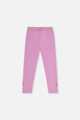 Organic Cotton Jersey Leggings Violet